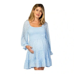 🩵 Pink Blush Maternity Dress New Large